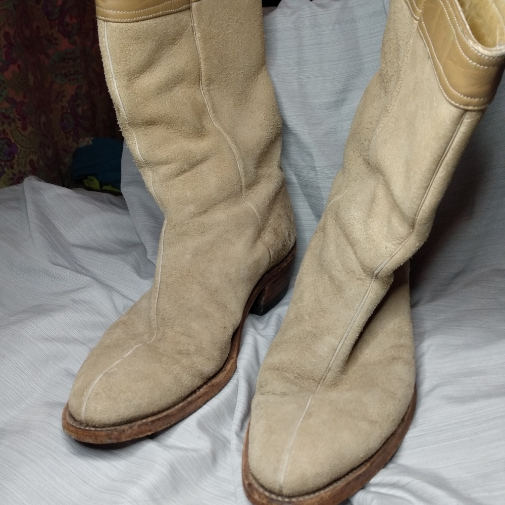 Delta Suede Leather Boots